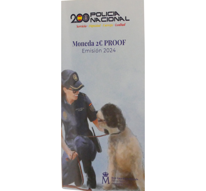 Spanje 2 euro proof 2024 - Korps Nationale Politie