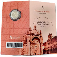 Spanje 2 euro proof 2025 - Oude stad van Salamanca Spanje 2 euro proof 2025 - Oude stad van Salamanca