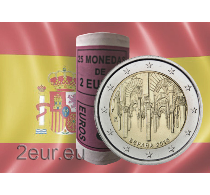 Spanje 2 euro UNC 2010 - Historisch centrum van Cordoba