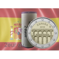 Spanje 2 euro UNC 2016 - Oude stad van Segovia en zijn aquaduct Spanje 2 euro UNC 2016 - Oude stad van Segovia en zijn aquaduct