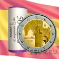 Spanje 2 euro UNC 2021 - Historische stad Toledo