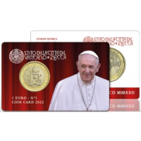 Vaticaan 1 EURO BU 2022 - №1