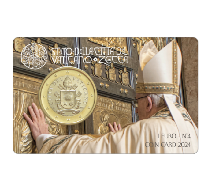 Vaticaan 1 EURO BU 2024 - №4