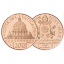 20 EURO UNC-MUNTEN