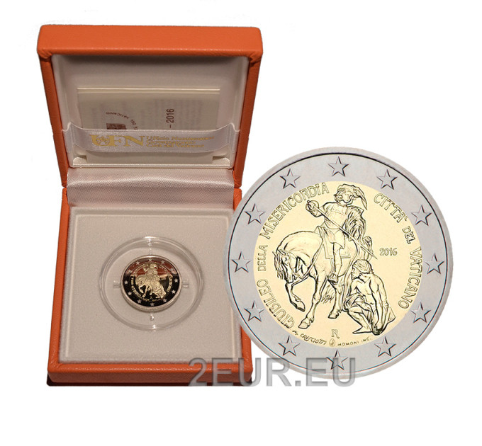 Vaticaan 2 euro proof 2016 - Heilig Jaar van Barmhartigheid
