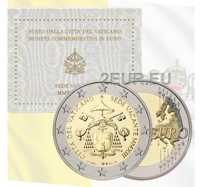 Vaticaan 2 euro BU 2013 - Sede Vacante