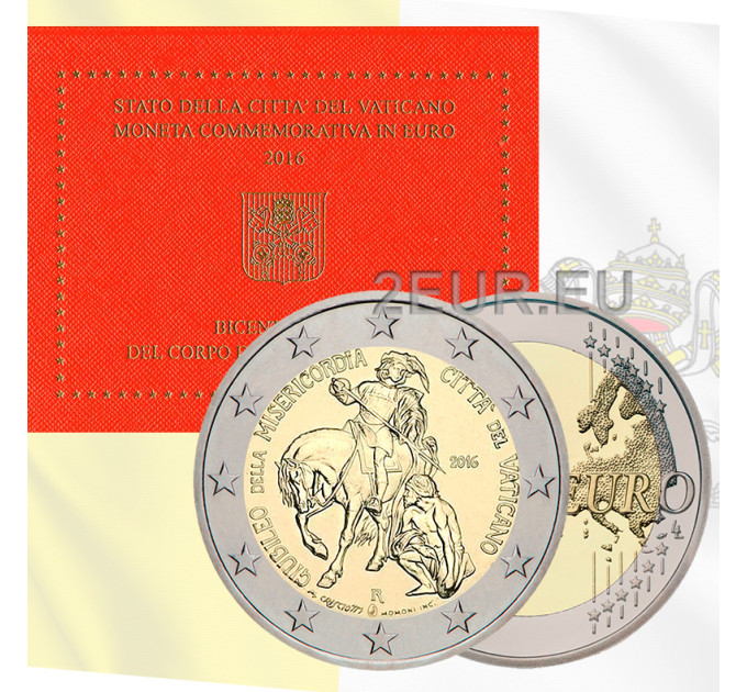 Vaticaan 2 euro BU 2016 - Heilig Jaar van Barmhartigheid