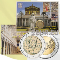 Vaticaan 2 euro BU 2008 - Jaar van Sint Paulus de Apostel Numiscover