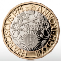 Vaticaan 5 euro proof 2023 - 100 jaar sinds de geboorte van Don Lorenzo Milani