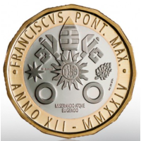 Vaticaan 5 euro proof 2024 - 650 jaar sinds de dood van Francesco Petrarca