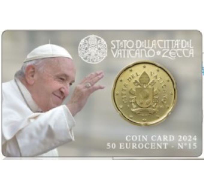 Vaticaan 50 cent BU 2024 - №15