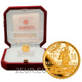 Vaticaan 10 euro goud proof 2021 - Doop