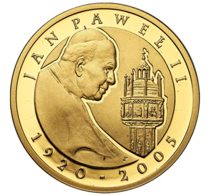 Polen 100 zloty goud proof 2005 - Paus Johannes Paulus II