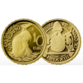 Vaticaan 10 euro goud proof 2023 - Doop