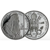 Vaticaan 5 euro zilver proof 2024 - S. FILIPPO