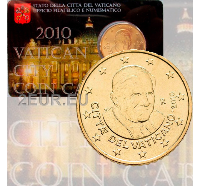 Vaticaan 50 cent BU 2010 - №1