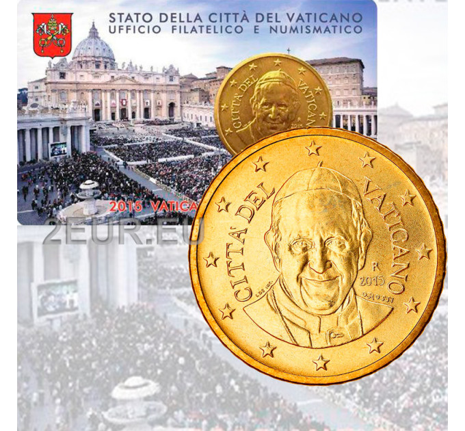 Vaticaan 50 cent BU 2015 - №6