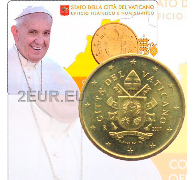 Vaticaan 50 cent BU 2017 - №8
