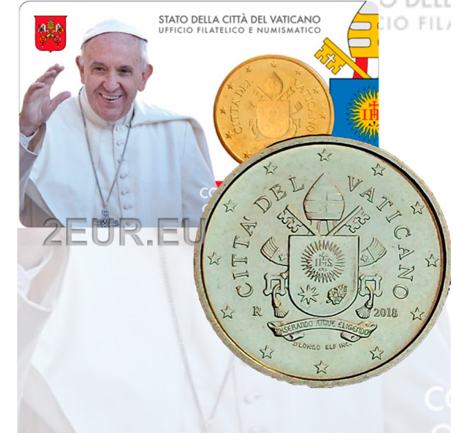Vaticaan 50 cent BU 2018 - №9