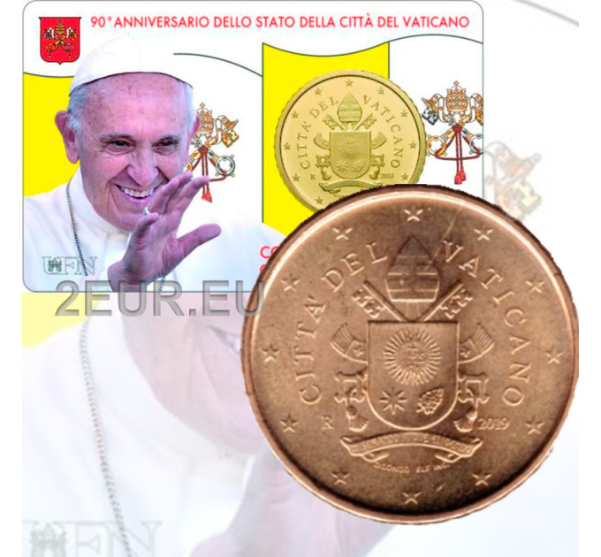 Vaticaan 50 cent BU 2019 - №10