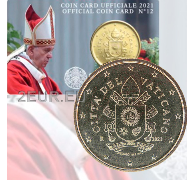 Vaticaan 50 cent BU 2021 - №12