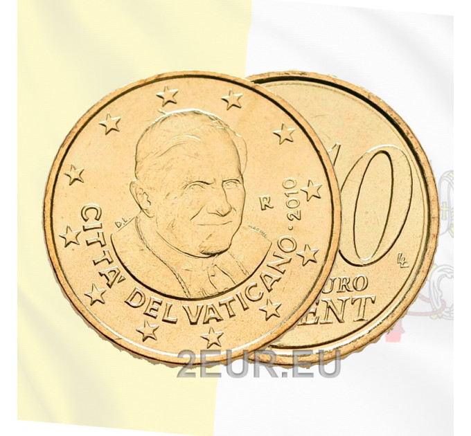 Vaticaan 50 cent UNC 2010