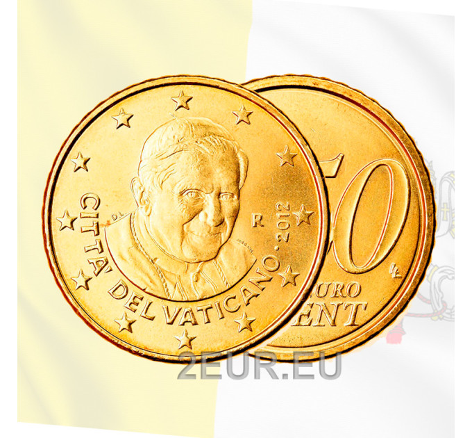 Vaticaan 50 cent UNC 2012
