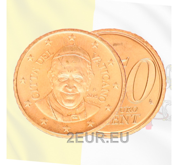 Vaticaan 50 cent UNC 2014