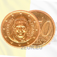 Vaticaan 50 cent UNC 2016