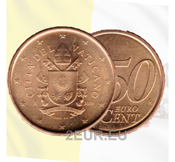 Vaticaan 50 cent UNC 2019