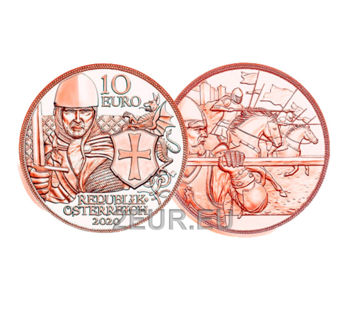 Austria 10 euro coin 2020 - Brave