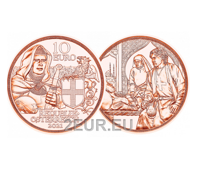 Austria 10 euro coin 2021 - Brotherhood