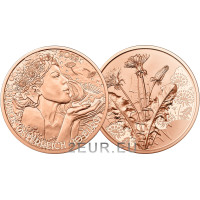 Oostenrijk 10 euro 2022 - Paardenbloem Oostenrijk 10 euro 2022 - Paardenbloem