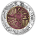 Oostenrijk 25 euro Zilveren Niobium-munt 2024 - Edaphon