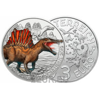  Oostenrijk 3 euromunt 2019 - Spinosaurus