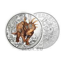 Oostenrijk 3 euromunt 2021-3 - Styracosaurus albertensis Oostenrijk 3 euromunt 2021-3 - Styracosaurus albertensis