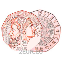Oostenrijk 5 euromunt 2021 - JANUS