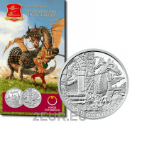  Oostenrijk 10 euromunt  Zilveren munt 2011 - De lindwurm in Klagenfurt