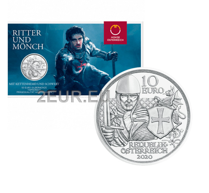Oostenrijk 10 euro Zilveren munt 2020 - MOED