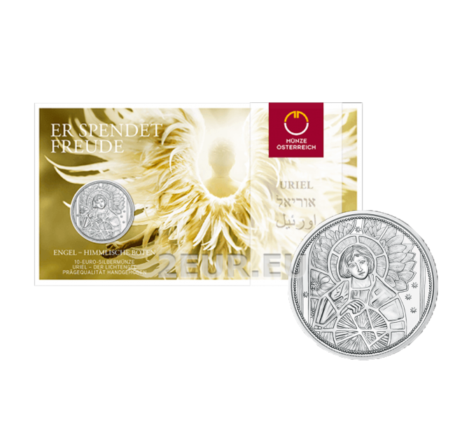 Oostenrijk 10 euro Zilveren munt 2018 - Uriel - De verlichtende engel