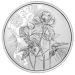 Oostenrijk 10 euro Zilveren munt 2024 - Pioen