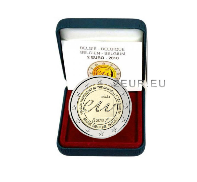 Belgie 2euro proof 2010 - Voorzitterschap van de EU 