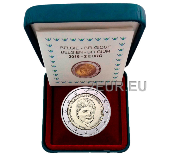 Belgie 2euro proof 2016 - Kindfocus 