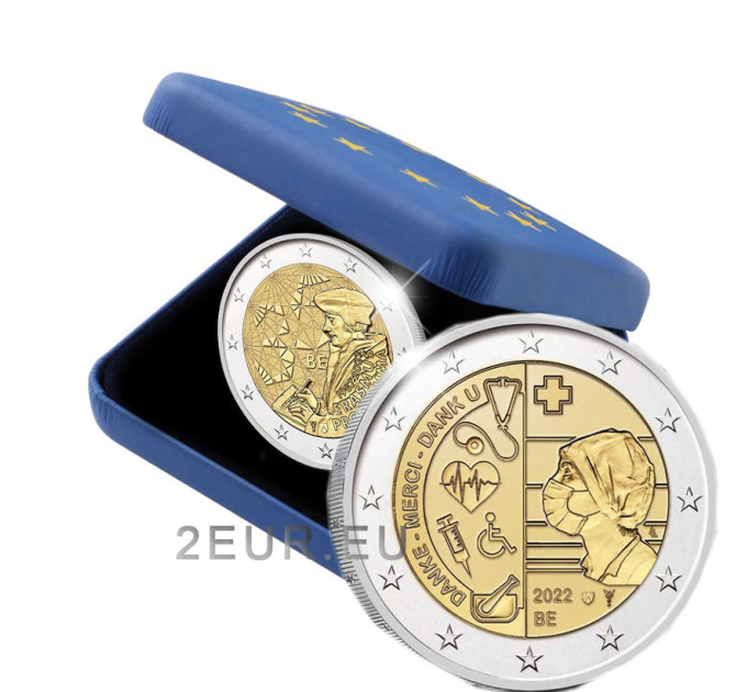 Belgie 2euro proof 2022 - Gezondheidszorg tijdens de covid-pandemie 