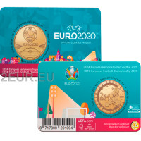 België 2,5 euro BU 2021 - UEFA 2020 -NL