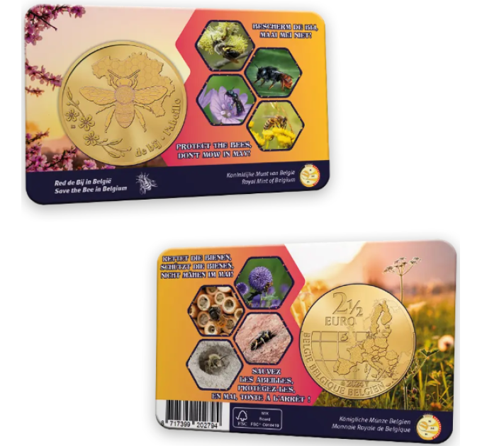 België 2,5 euro BU 2024 - Bij in België - NL