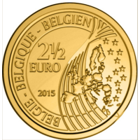 België 2,5 euro UNC 2015 - 200 jaar strijd bij Waterloo