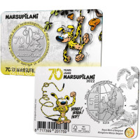 België 5 euro BU 2022 - 70 jaar Marsupilami - Reliëf