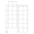 MUNTBLAD - OPTIMA (LEUCHTTURM) - 24 MUNTEN tot 34 mm Ø, helder