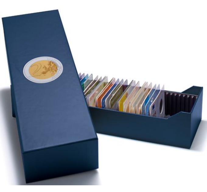 Logik Box voor 2 Euro Muntkaarten - 40 Munten